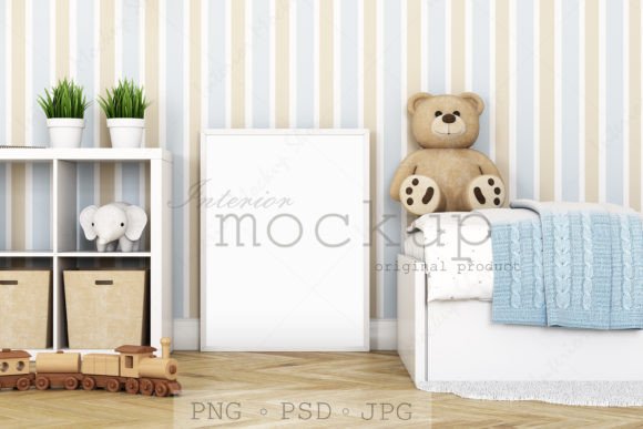 Download Frame Mockup Kids, Kids Room Mockup - Mockup Collection