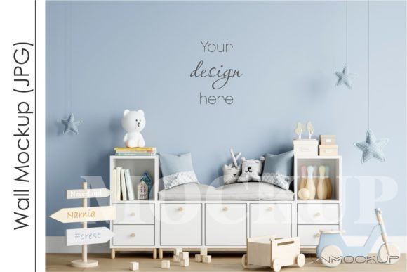 Download Wall Mockup Nursery - Mockup Collection