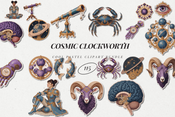 Download Steampunk Astronomy Clipart - Premium Resources
