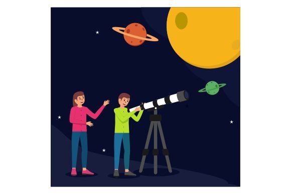 Download Telescope Astronomy with Outer Space - Premium Bundle