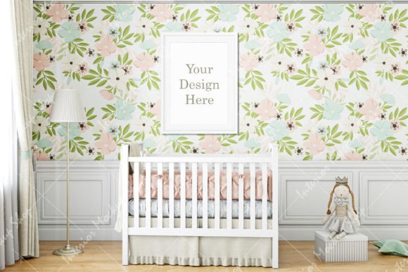 Download Nursey Mockup, Kids Room Mockup - Mockup Collection