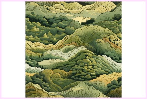 Download Rolling Hills Seamless Pattern - Pattern Collection
