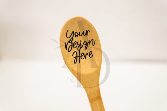 Download Wooden Spoon Minimalist Mockup - Mockup Collection