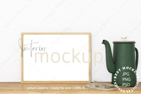 Download Kitchen Frame Mockup, Interior Mockup - Mockup Collection