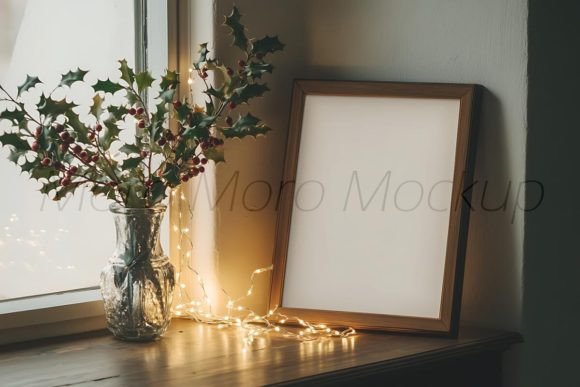 Download Christmas Frame Mockup PNG - Mockup Collection