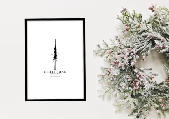 Download Christmas Frame Mockup #1076 - Mockup Collection