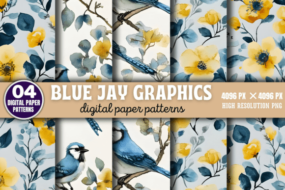 Download Blue Jay Graphics Patterns 6 - Pattern Collection