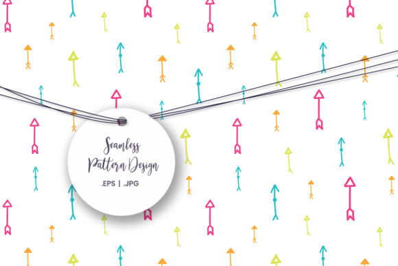 Download Colorful Arrows Pattern Graphic - Colorful arrows Collection