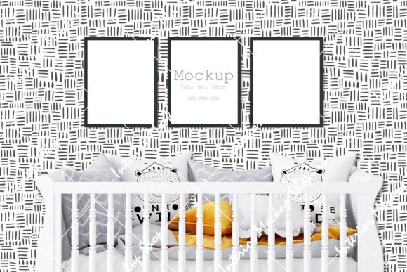 Download Nursery Room Mockup - 13 - Mockup Collection