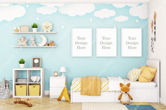 Download Frame Mockup Kids - 930 - Mockup Collection