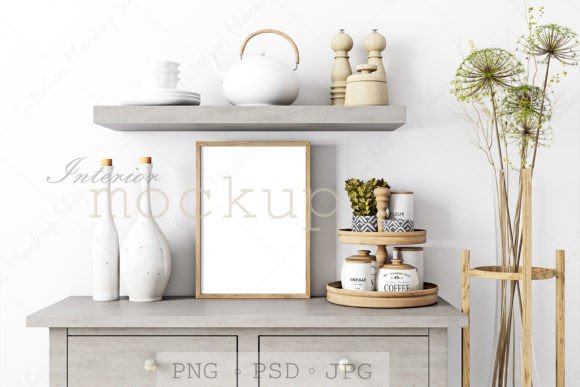 Download Kitchen Frame Mockup - 948 - Mockup Collection