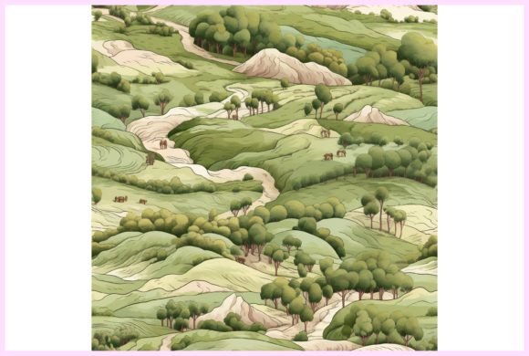 Download Rolling Hills Seamless Pattern - Pattern Collection