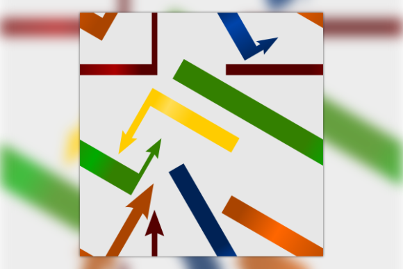 Download Colorful Arrows Seamless Pattern - Colorful arrows Collection