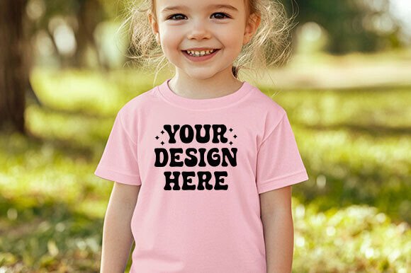 Download Rabbit Skins 3321 Toddler Mockup Pink - Mockup Collection