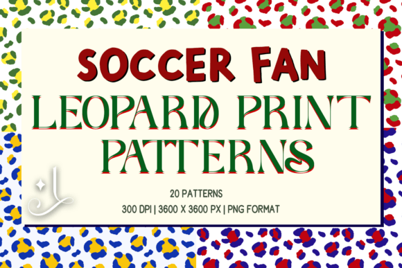 Download Soccer Fan Leopard Print Patterns - Pattern Collection