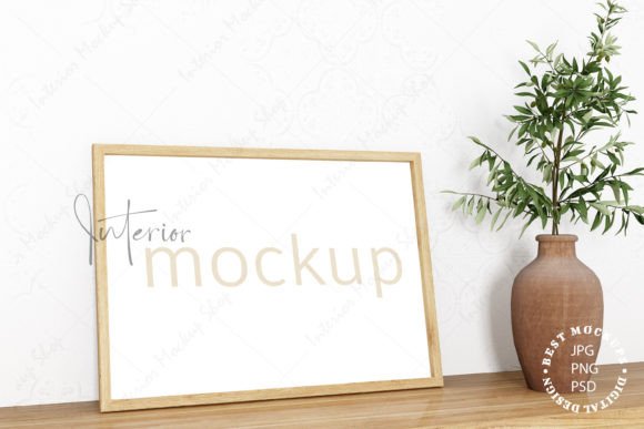 Download Frame Mockup Boho - Mockup Collection
