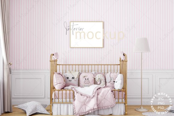 Download Kids Room Mockup - 151 - Mockup Collection