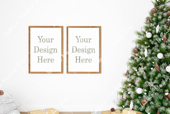 Download Christmas Frame Mockup - 308 - Mockup Collection