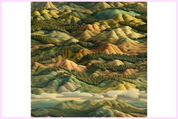 Download Rolling Hills Seamless Pattern - Pattern Collection