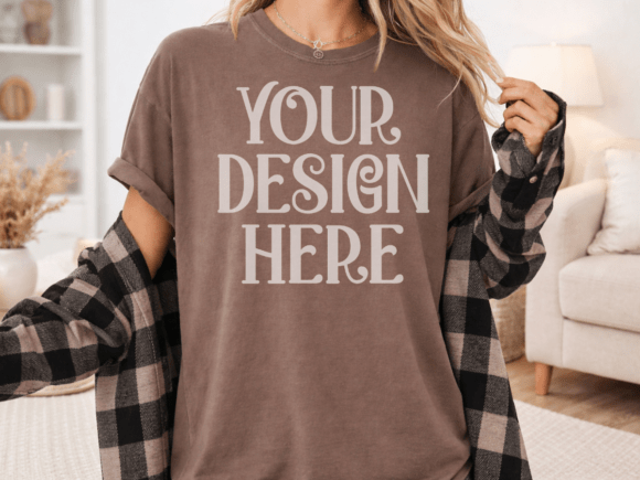 Download Comfort Colors 1717 Espresso Mockup 30 - Mockup Collection