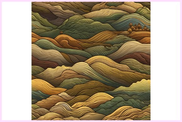 Download Rolling Hills Seamless Pattern - Pattern Collection