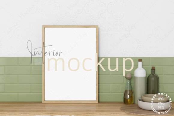 Download Kitchen Frame Mockup - 1820 - Mockup Collection