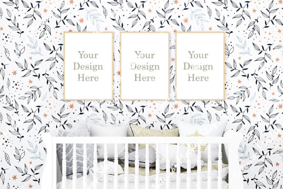 Download Frame Mockup, Nursery Room Mockup - 263 - Mockup Collection