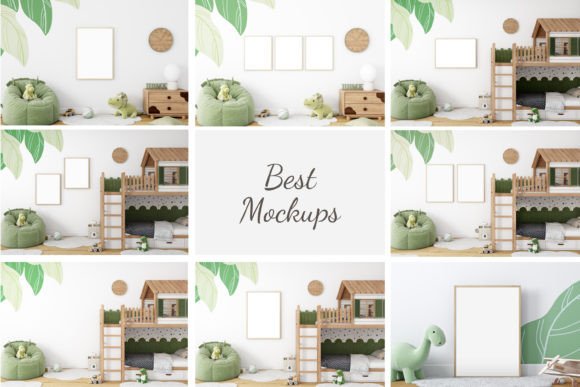 Download Frame Mockup Kids Bundle - 28 - Mockup Collection