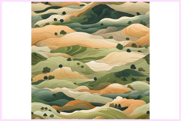 Download Rolling Hills Seamless Pattern - Pattern Collection