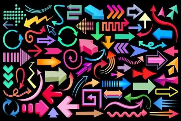 Download Colorful Arrows Collection - Colorful arrows Collection