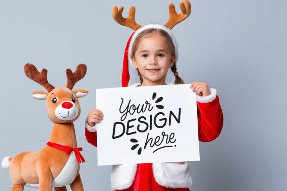 Download Christmas Frame Mockup &amp; Poster Mockup - Mockup Collection