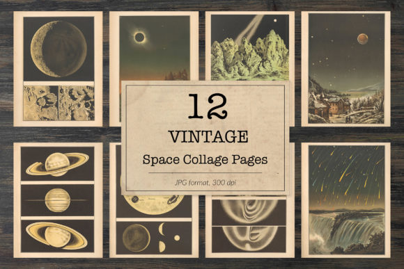 Download Vintage Astronomy Illustrations - Premium Resources