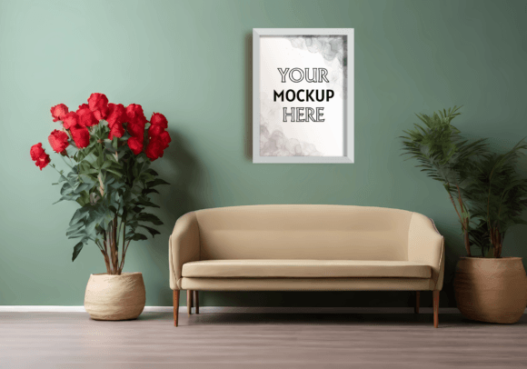 Download One Artwork Mockup - Mockup Collection